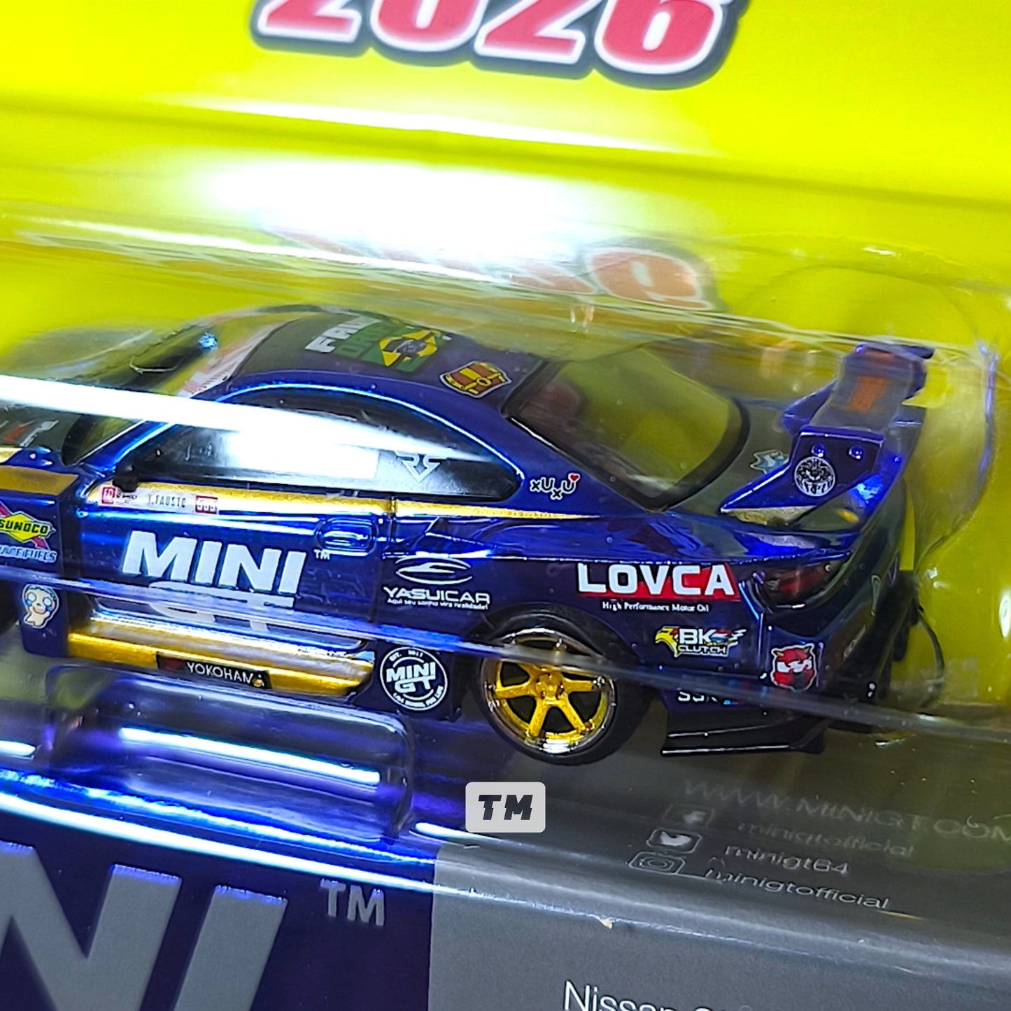 Mini GT Minicar A Go Go 2026 Event Exclusive Mini GT 2-Set Pcs Mazda RX-7 & Nissan S15 LBWK Blister Packaging MGT01157BL2 MGT01195BL2