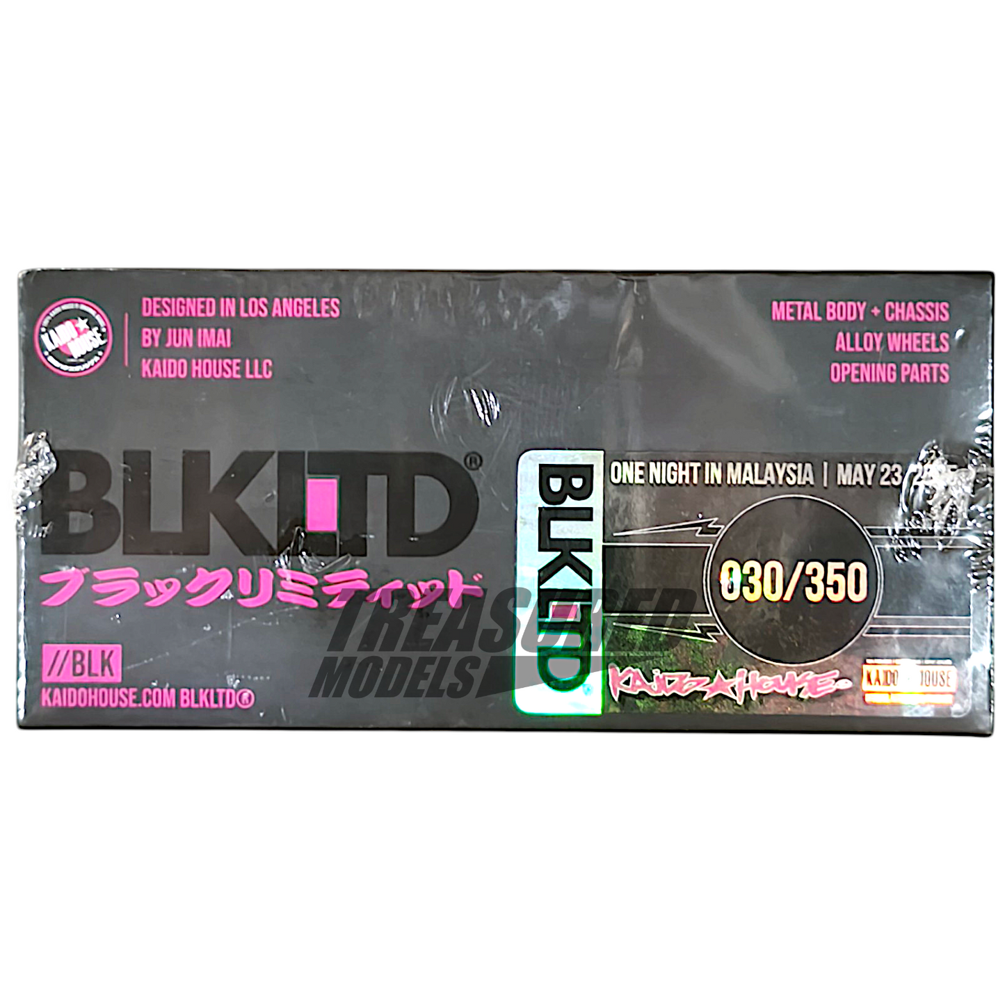 Kaido House Nissan Skyline 2000 GT-R KPGC10 Kaido Works Black Limited KHMG166 1/64 Diecast