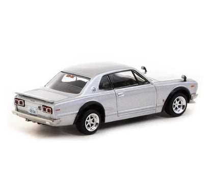 Tarmac Works Nissan Skyline 2000 GT-R KPGC10 Silver Special Edition T64G-043-SL2 1/64 Diecast