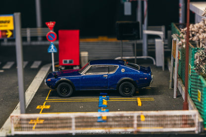 *Pre-Order* Tarmac Works Nissan Skyline 2000GT-R KPGC110 Blue Metallic JC64-010-BL 1/64 Die Cast