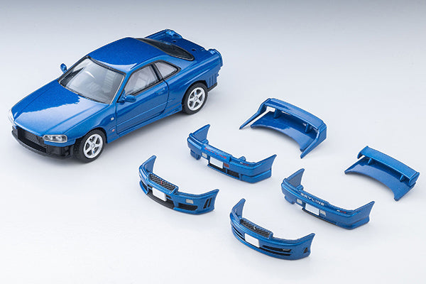 ミニカー SKYLINE GTB-4 ハイストーリー 1/43 ニッサン スカイライン 4ドア セダン