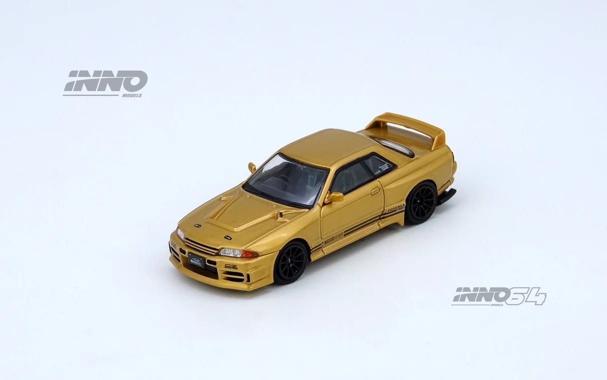*Pre-Order* Inno64 Nissan Skyline GT-R BNR32 650R Top Secret Gold IN64-R32TS-650R 1/64 Die Cast