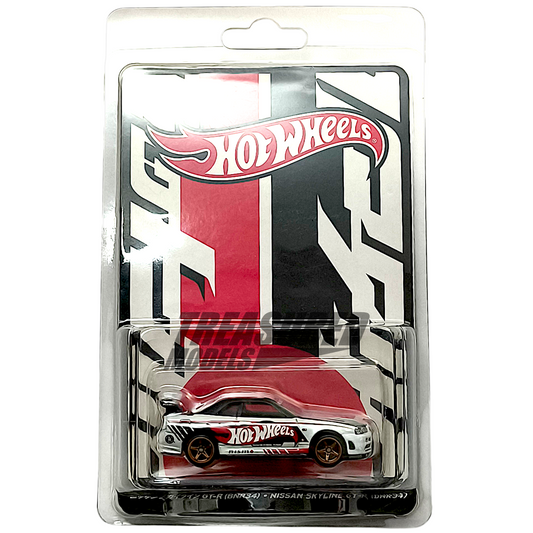 Hot Wheels Nissan Skyline GT-R BNR34 RLC White 2025 Japan Collectors Convention 1/64 Diecast