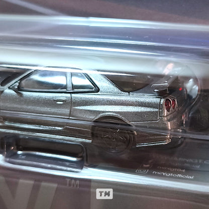 Mini GT Nissan Skyline GT-R Dark Metal Gray (NISMO BNR34 CRS Version) Blister Packaging MGT01160BL 1/64 Diecast