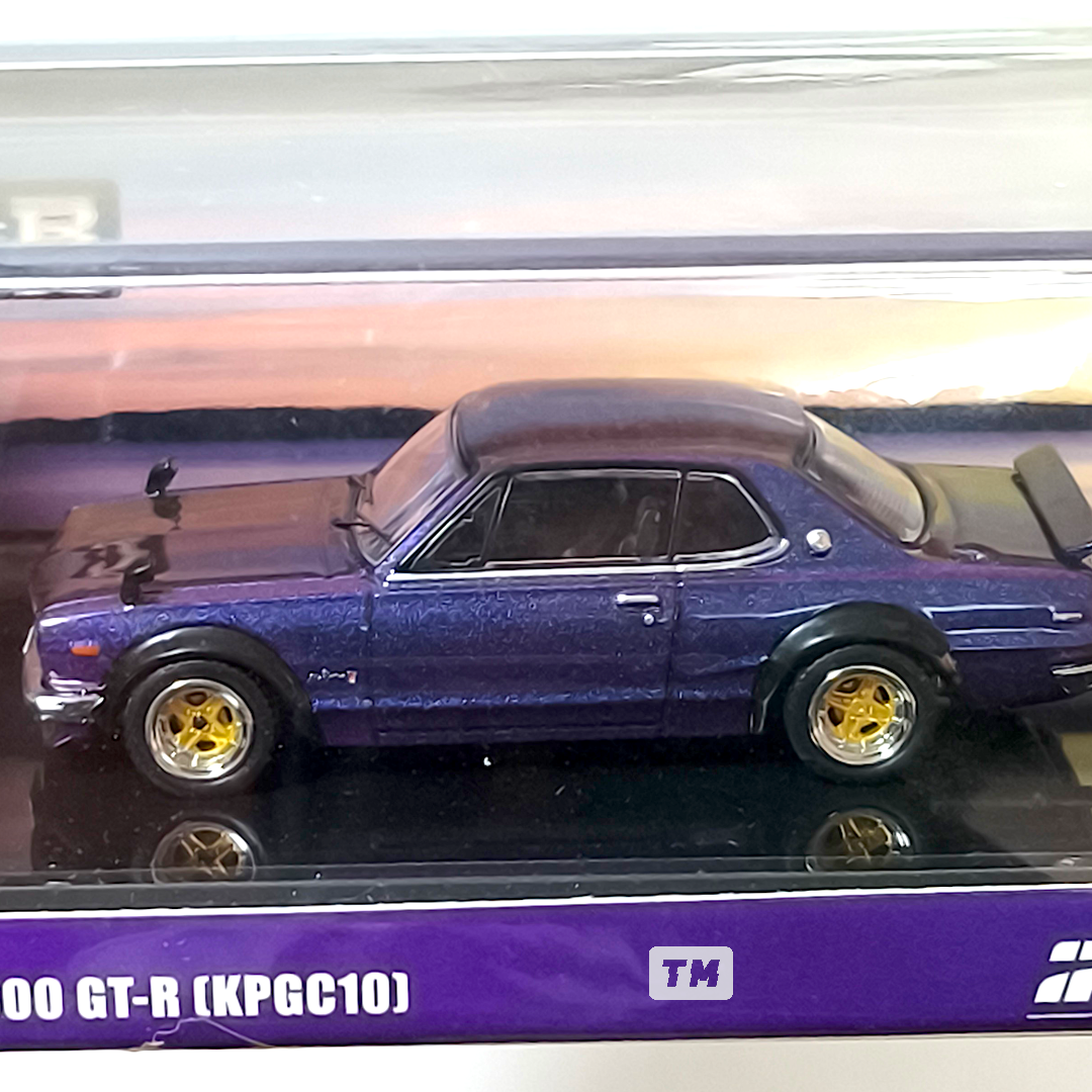 Inno64 Nissan Skyline GT-R KPGC10 MidNight Purple II IN64-KPGC10-MPII 1/64 Diecast