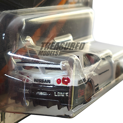 Hot Wheels Nissan Skyline GT-R LB-ER34 Super Silhouette White 2023 Premium Boulevard 1/64 Diecast