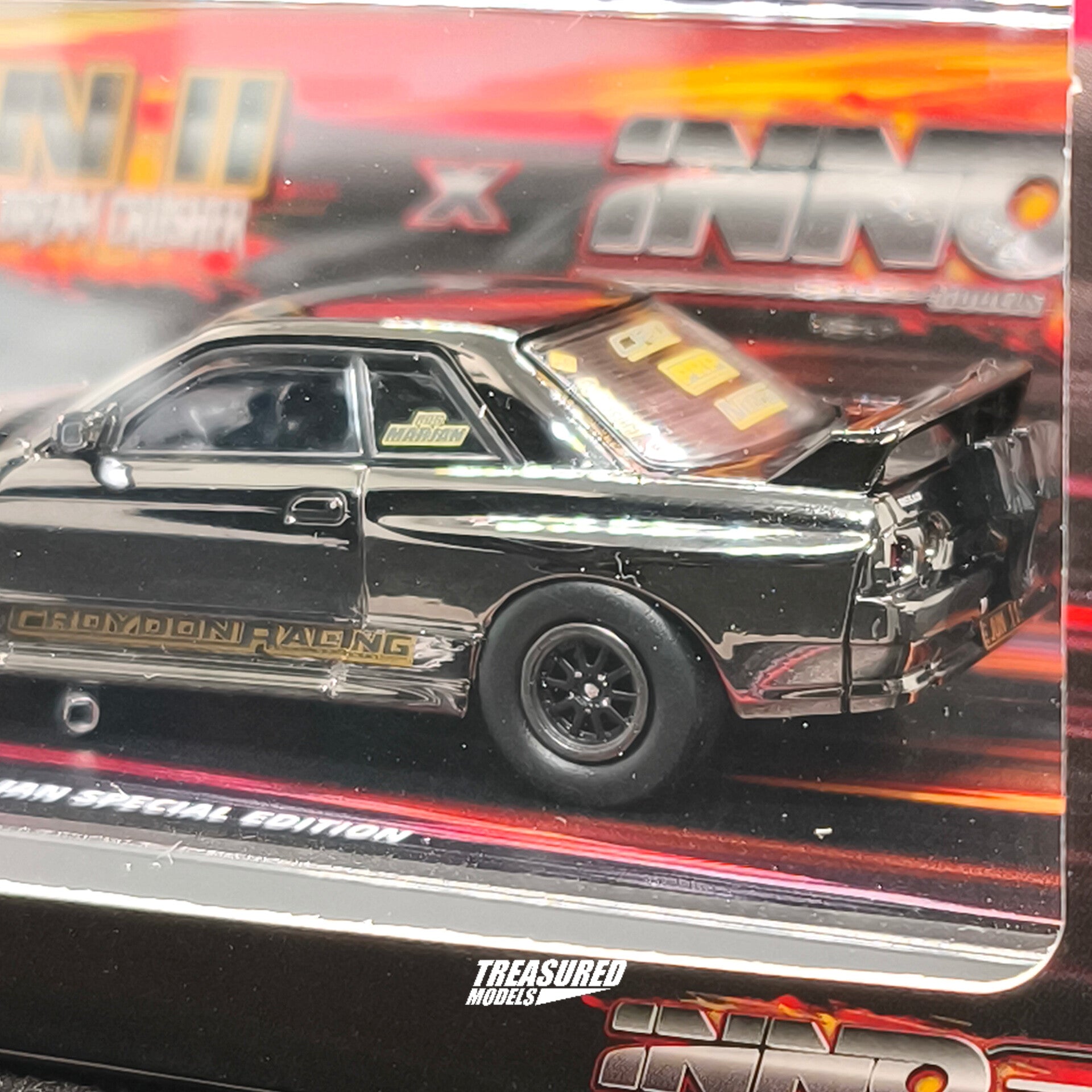 Inno64 1/64 日産 GTR R32 JUN II 限定 1:64 Nissan Skyline GT-R (R32) -- JUN II - Black -- INNO64 Australia E