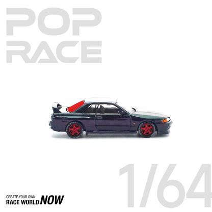 *Pre-Order* Pop Race Nissan Skyline GT-R R32 Ghost Chameleon PR640357 1/64 Die Cast