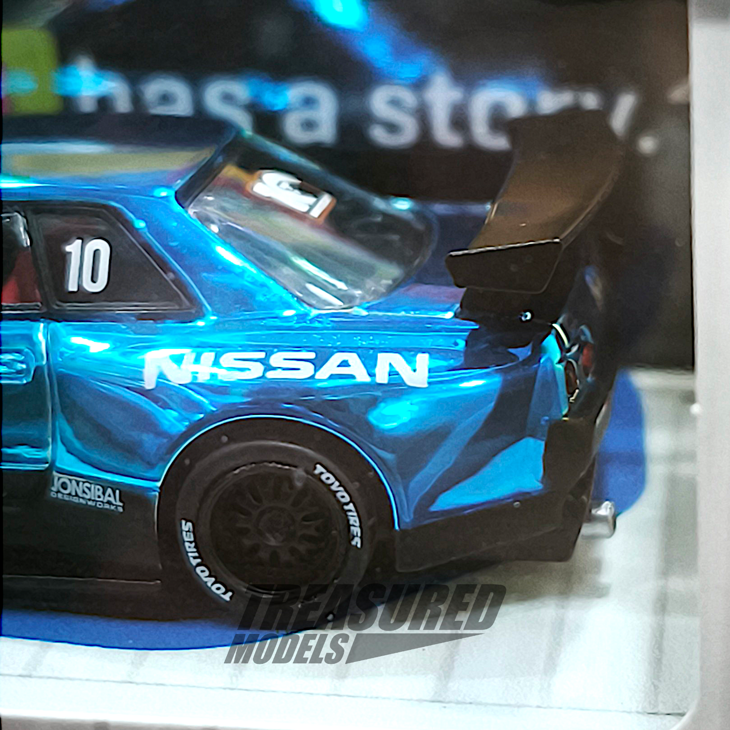 Tarmac Works Nissan Skyline GT-R R32 Widebody Jon Sibal Tarmac Works 10th Anniversary Dinner Exclusive 1/64 Diecast