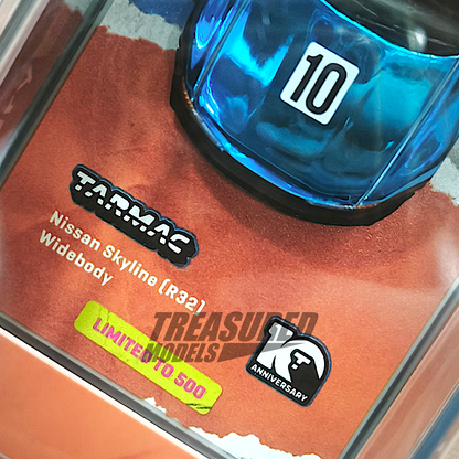 Tarmac Works Nissan Skyline GT-R R32 Widebody Jon Sibal Tarmac Works 10th Anniversary Dinner Exclusive 1/64 Diecast