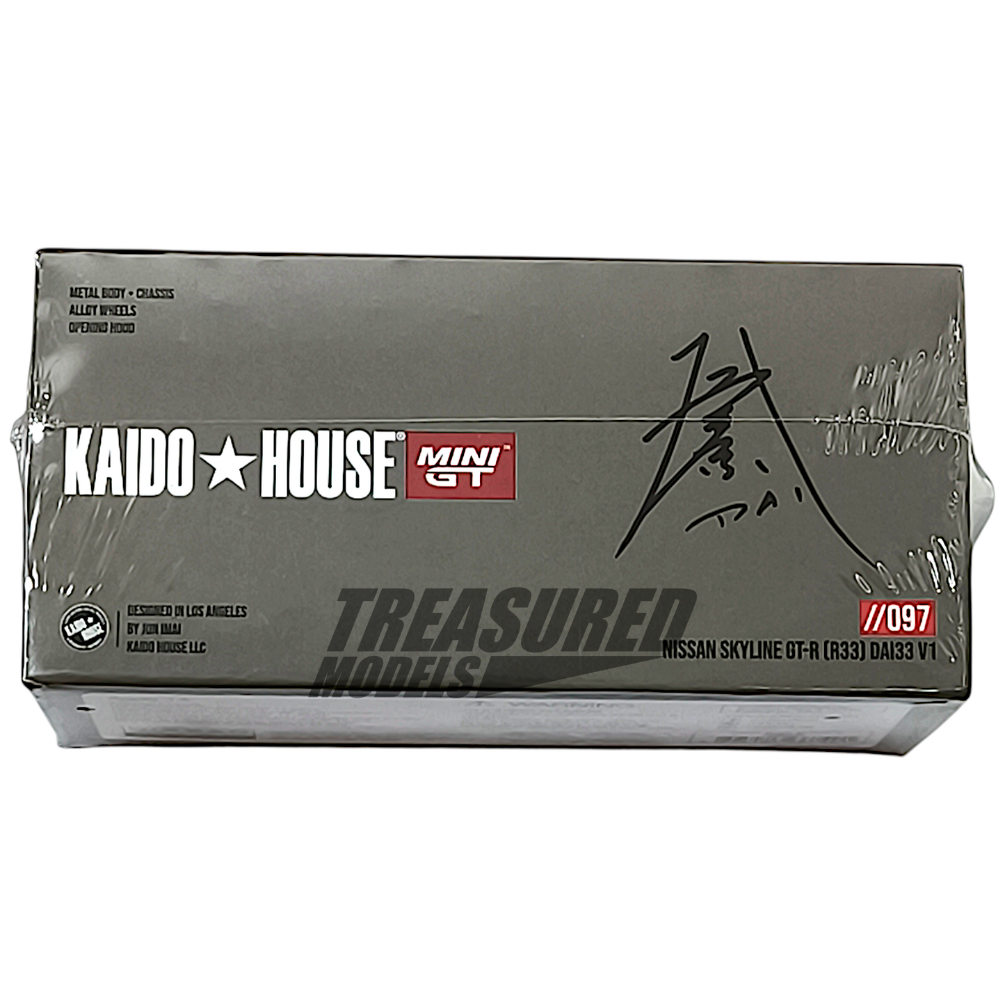 Kaido House Nissan Skyline GT-R R33 DAI33 V1 KHMG097 1/64 Diecast