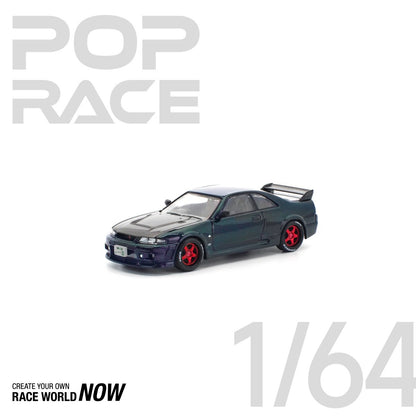 *Pre-Order* Pop Race Nissan Skyline GT-R R33 Ghost Chameleon PR640356 1/64 Die Cast