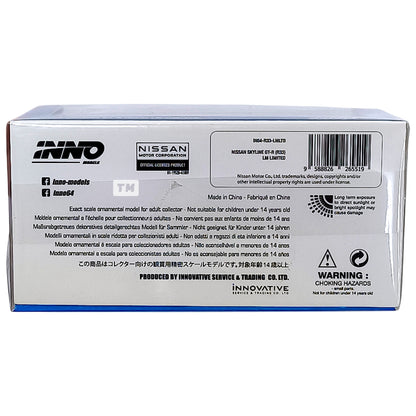 Inno64 Nissan Skyline GT-R R33 LM Limited Blue IN64-R33-LMLTD 1/64 Diecast