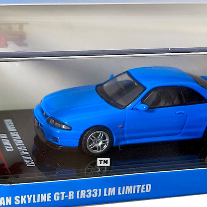 Inno64 Nissan Skyline GT-R R33 LM Limited Blue IN64-R33-LMLTD 1/64 Diecast