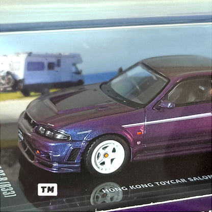 Inno64 Nissan Skyline GT-R R33 Nismo 400R Purple Chameleon Hong Kong Toycar Salon 2023 Special Edition 1/64 Diecast