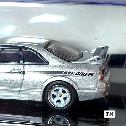 Inno64 Nissan Skyline GT-R R33 Nismo 400R Silver 1/64 Diecast