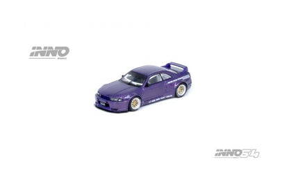 Inno64 Nissan Skyline GT-R R33 Pandem Rocket Bunny Purple 1/64 Die Cast