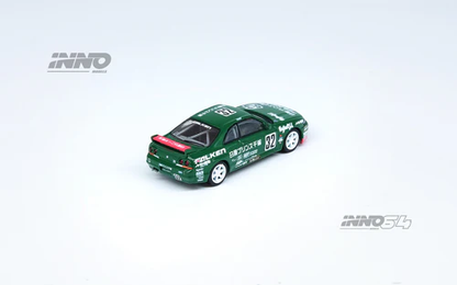 Inno64 Nissan Skyline GT-R R33 Prince Chiba Falken N1 Super Endurance Series Tokachi 24H 1996 IN64-R33R-N1S96 1/64 Die Cast