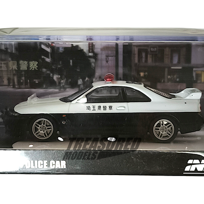 Inno64 Nissan Skyline GT-R R33 Saitama Prefectural Police Car IN64-R33-JPC 1/64 Die Cast