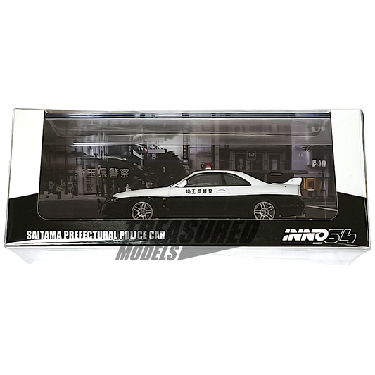 Inno64 Nissan Skyline GT-R R33 Saitama Prefectural Police Car IN64-R33-JPC 1/64 Die Cast