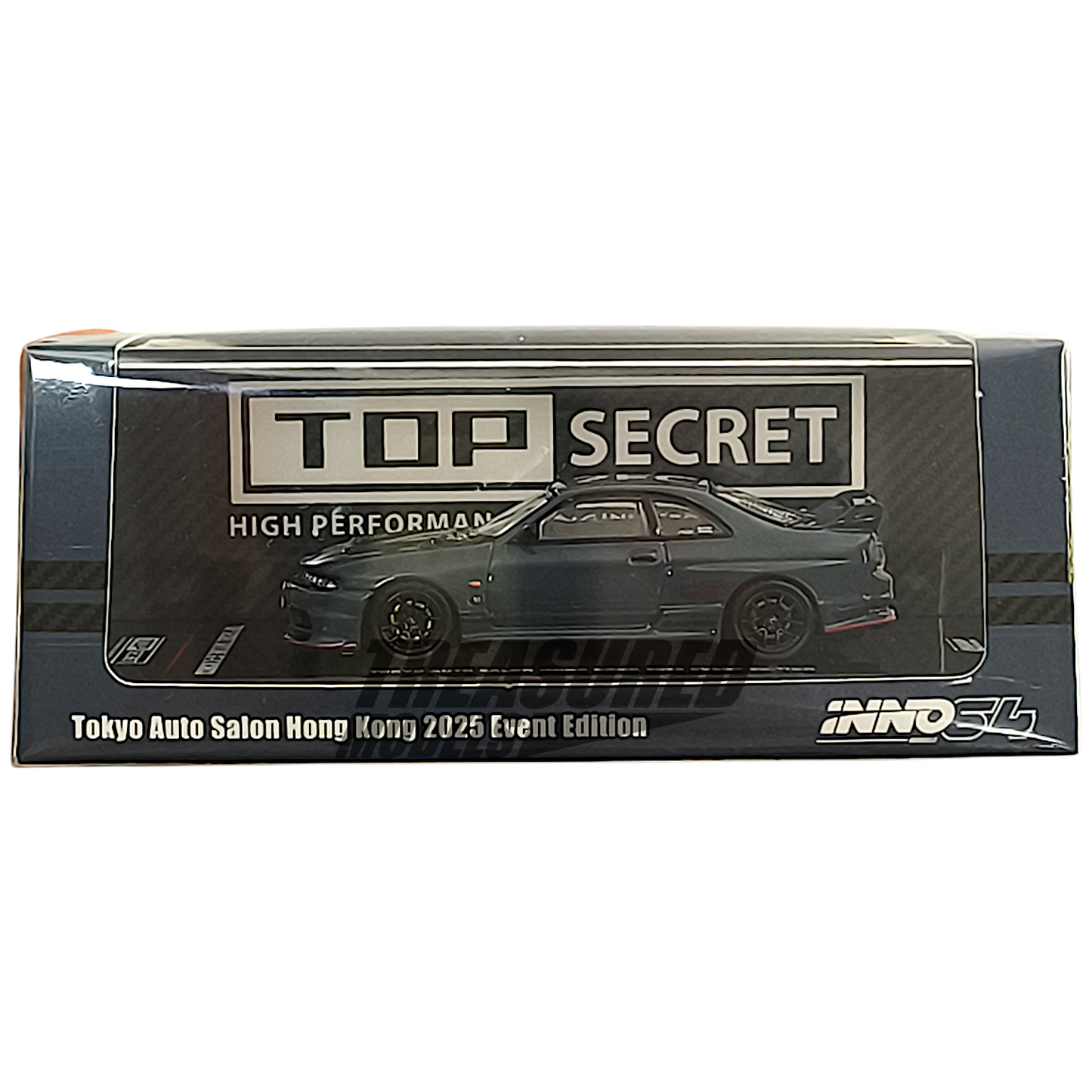 Inno64 2pcs-Set Nissan Skyline GT-R R33 & R35 Top Secret TASHK 25 Limited Edition 1/64 Diecast