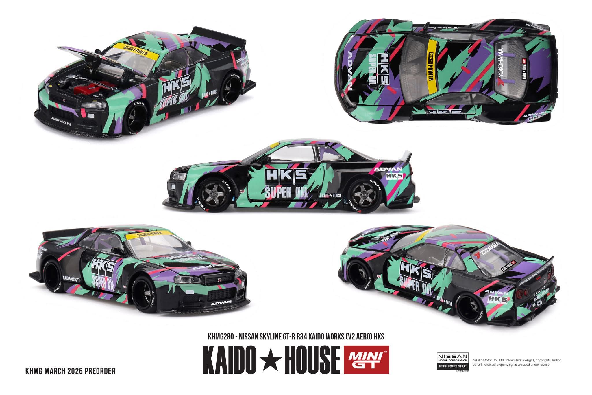 激レア KAIDO HOUSE スカイライン ハコスカ マレーシア ディナーカー Kaido House | Liberty Toys