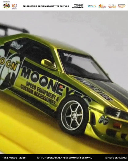 Kyosho Nissan Skyline GT-R R34 MoonEyes MOTN Art of Speed AOS 2026 1/64 Diecast