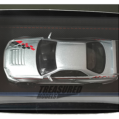 Ignition Model Nissan Skyline GT-R R34 Nismo Z-Tune Silver 1/64 Diecast