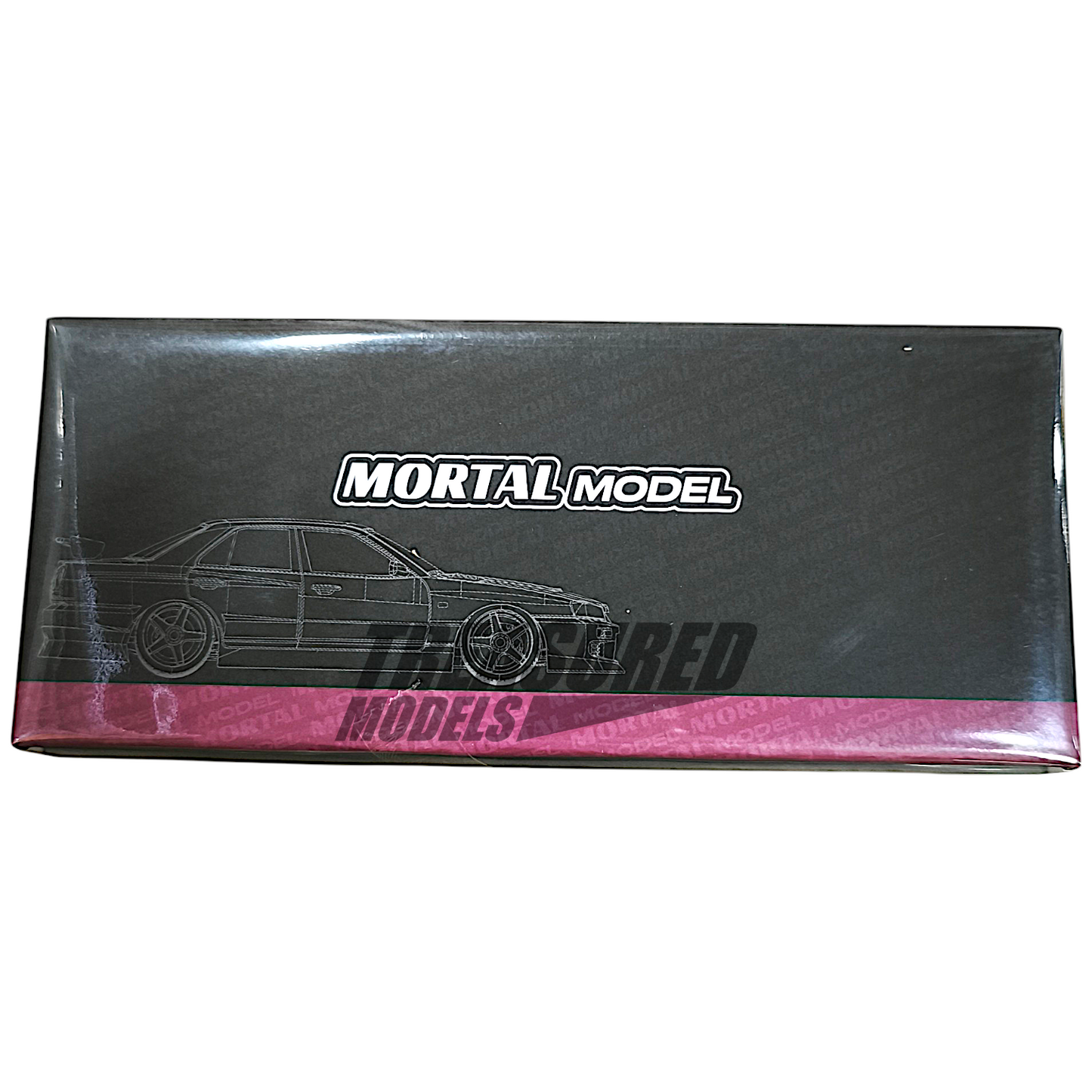 Mortal Model Nissan Skyline GT-R R34 Pearl Powder Super Chase APAxpo 2025 1/64 Diecast
