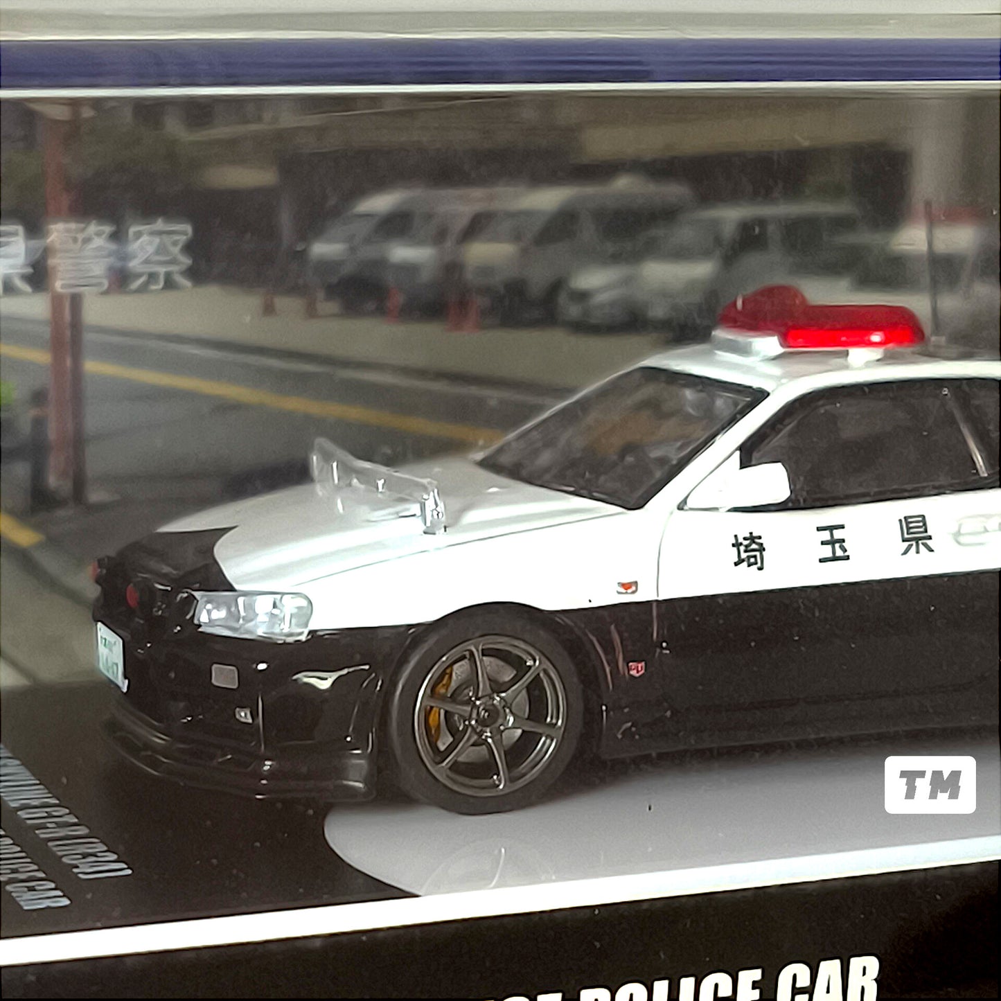 Inno64 Nissan Skyline GT-R R34 Saitama-Kenkei Japanese Police Car 1/64 Diecast