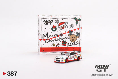 Mini GT Nissan Skyline GT-R R34 Top Secret 2022 Christmas Limited Edition MGT00387 1/64 Diecast