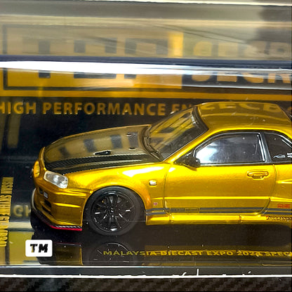 Inno64 Nissan Skyline GT-R R34 Top Secret Tokyo Auto Salon 2024 1/64 Diecast