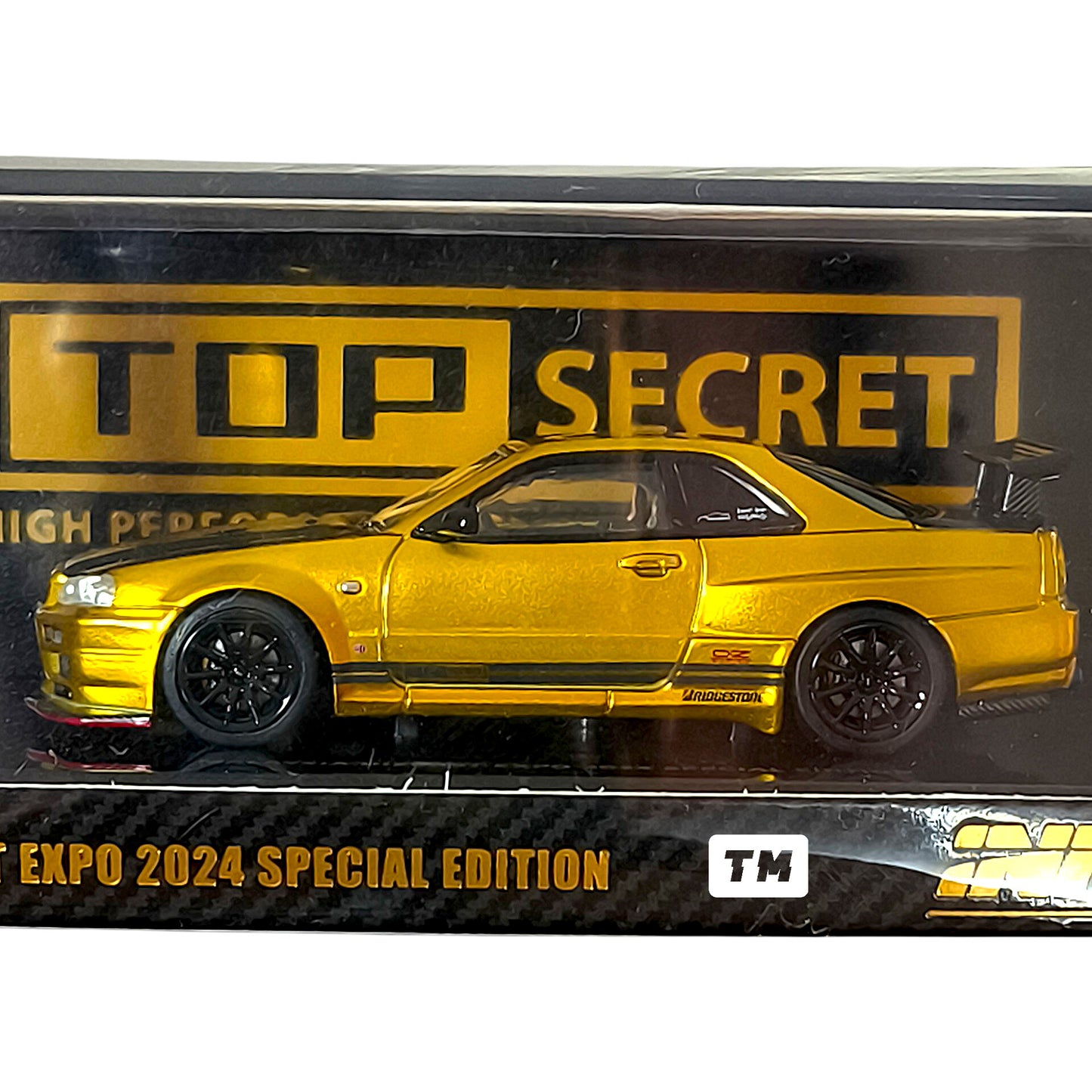 Inno64 Nissan Skyline GT-R R34 Top Secret Tokyo Auto Salon 2024 1/64 Diecast
