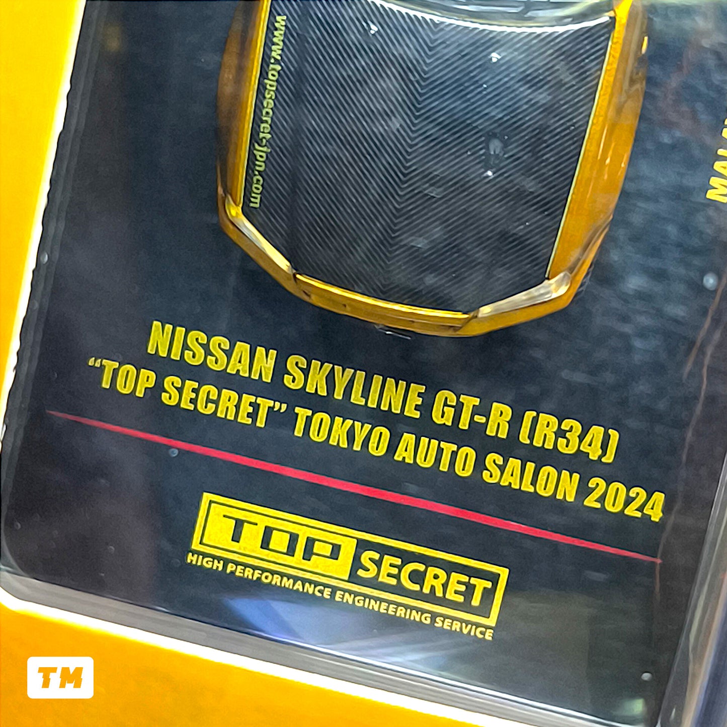 Inno64 Nissan Skyline GT-R R34 Top Secret Tokyo Auto Salon 2024 1/64 Diecast