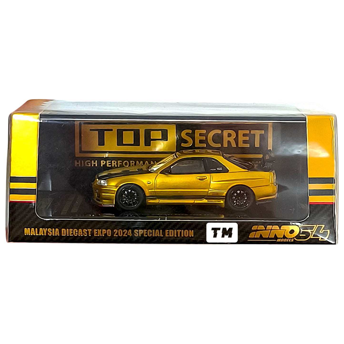 Inno64 Nissan Skyline GT-R R34 Top Secret Tokyo Auto Salon 2024 1/64 Diecast