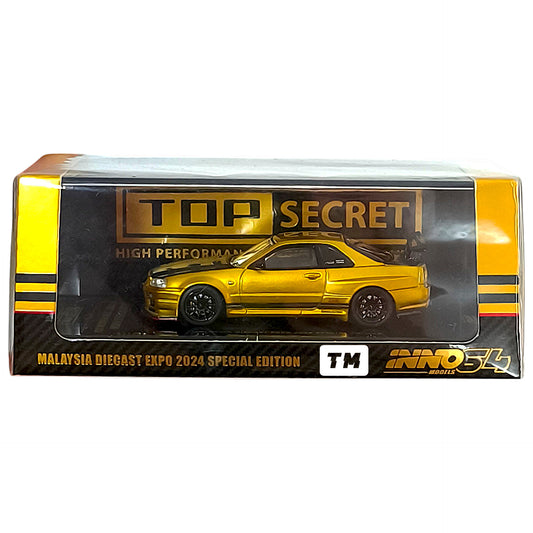 Inno64 Nissan Skyline GT-R R34 Top Secret Tokyo Auto Salon 2024 1/64 Diecast