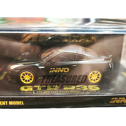 Inno64 Nissan Skyline GT-R R35 APAxpo 2025 Mystery Bag Event Model 1/64 Diecast