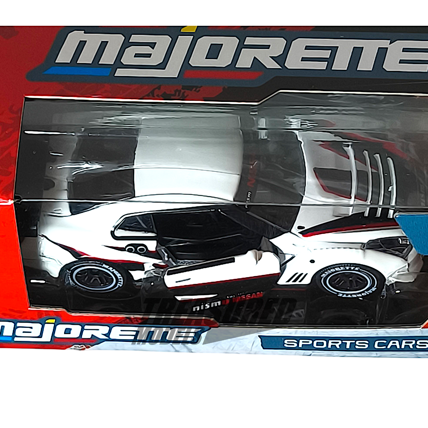 Majorette Nissan Skyline GT-R R35 Nismo White 1/64 Diecast