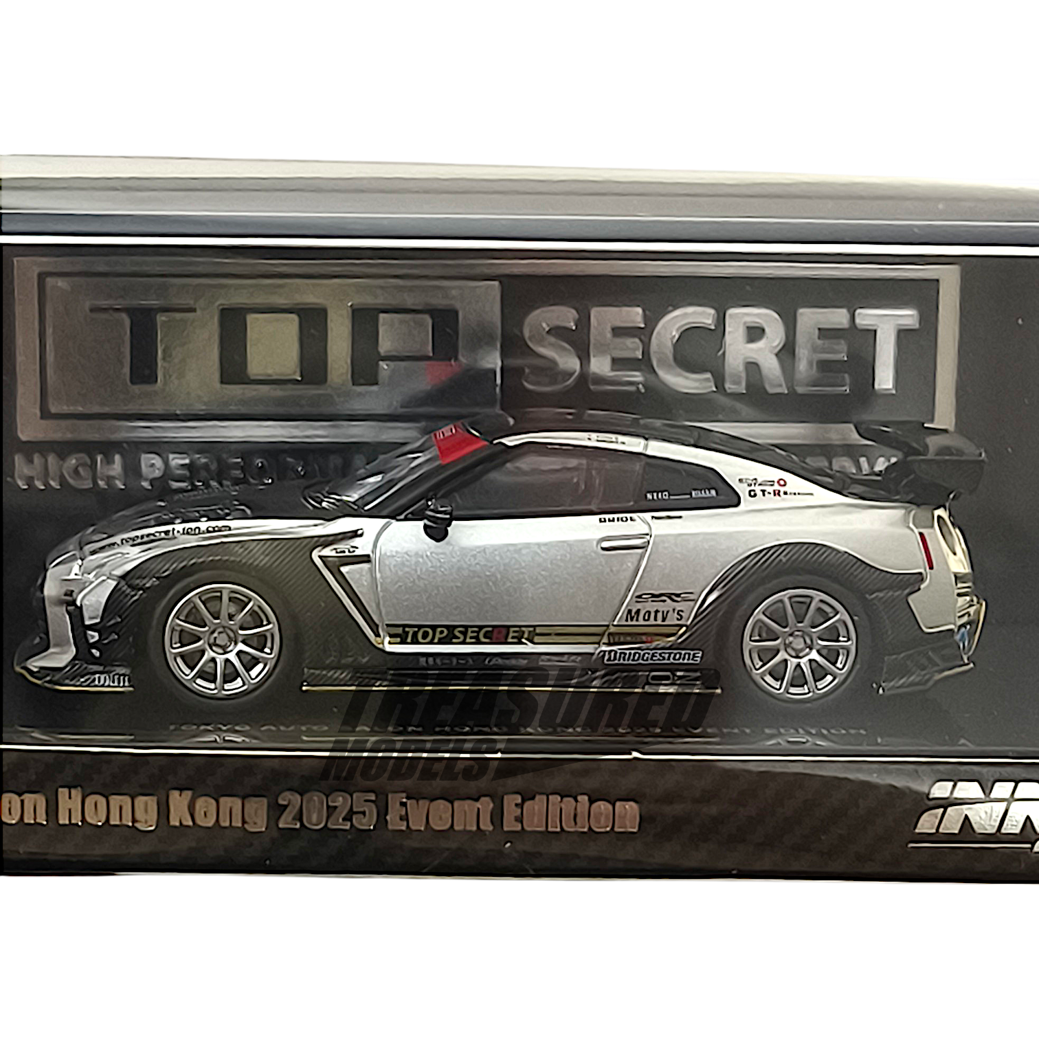 Inno64 2pcs-Set Nissan Skyline GT-R R33 & R35 Top Secret TASHK 25