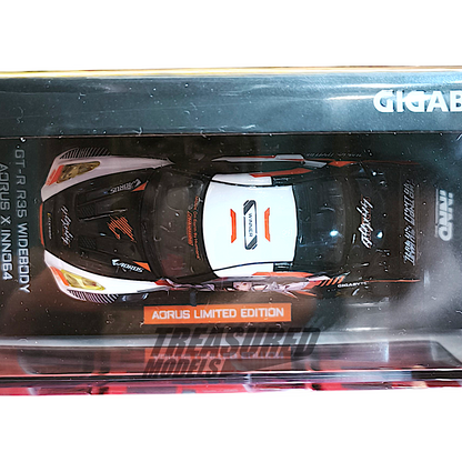 Inno64 Nissan Skyline GT-R R35 Widebody AORUS 2025 Bilibili World Anime Show Exclusive 1/64 Diecast