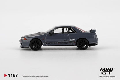 [Pre-Order] Mini GT Nissan Skyline GT-R Top Secret VR32 Stealth Grey MGT01187 1/64 Diecast