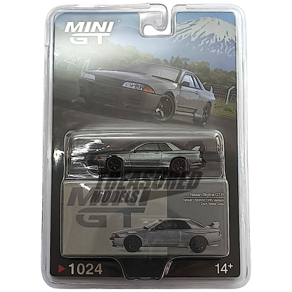 Mini GT Nissan Skyline GT-R (NISMO BNR32 CRS Version) Dark Metal Gray Blister Packaging MGT01024 1/64 Diecast