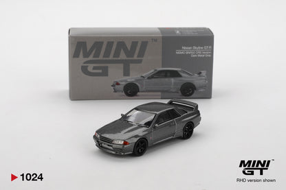 Mini GT Nissan Skyline GT-R (NISMO BNR32 CRS Version) Dark Metal Gray MGT01024 1/64 Diecast