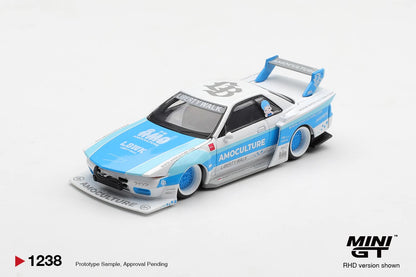 [Pre-Order] Mini GT Nissan Skyline GT-R (R32) LBWK Kaido Works AMOCULTURE MGT01238 1/64 Diecast