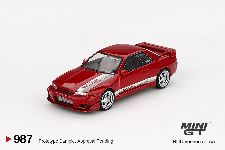 Mini GT Nissan Skyline GT-R (R32) VeilSide Combat C-I Gem Red MGT00987 1/64 Die Cast