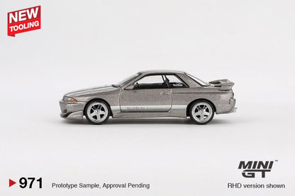 Mini GT Nissan Skyline GT-R (R32) Veilside Combat C-I Veilside Combat Grey Blister Packaging MGT00971 1/64 Die Cast