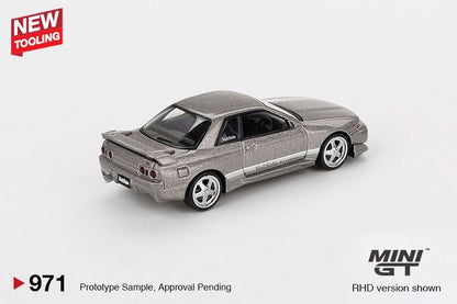 Mini GT Nissan Skyline GT-R (R32) Veilside Combat C-I Veilside Combat Grey Blister Packaging MGT00971 1/64 Die Cast
