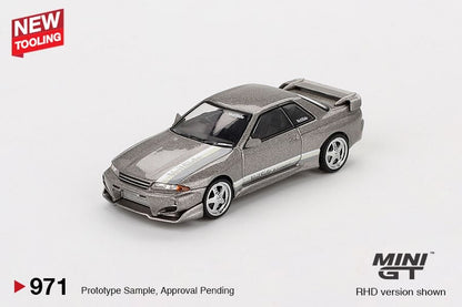 Mini GT Nissan Skyline GT-R (R32) Veilside Combat C-I Veilside Combat Grey Blister Packaging MGT00971 1/64 Die Cast