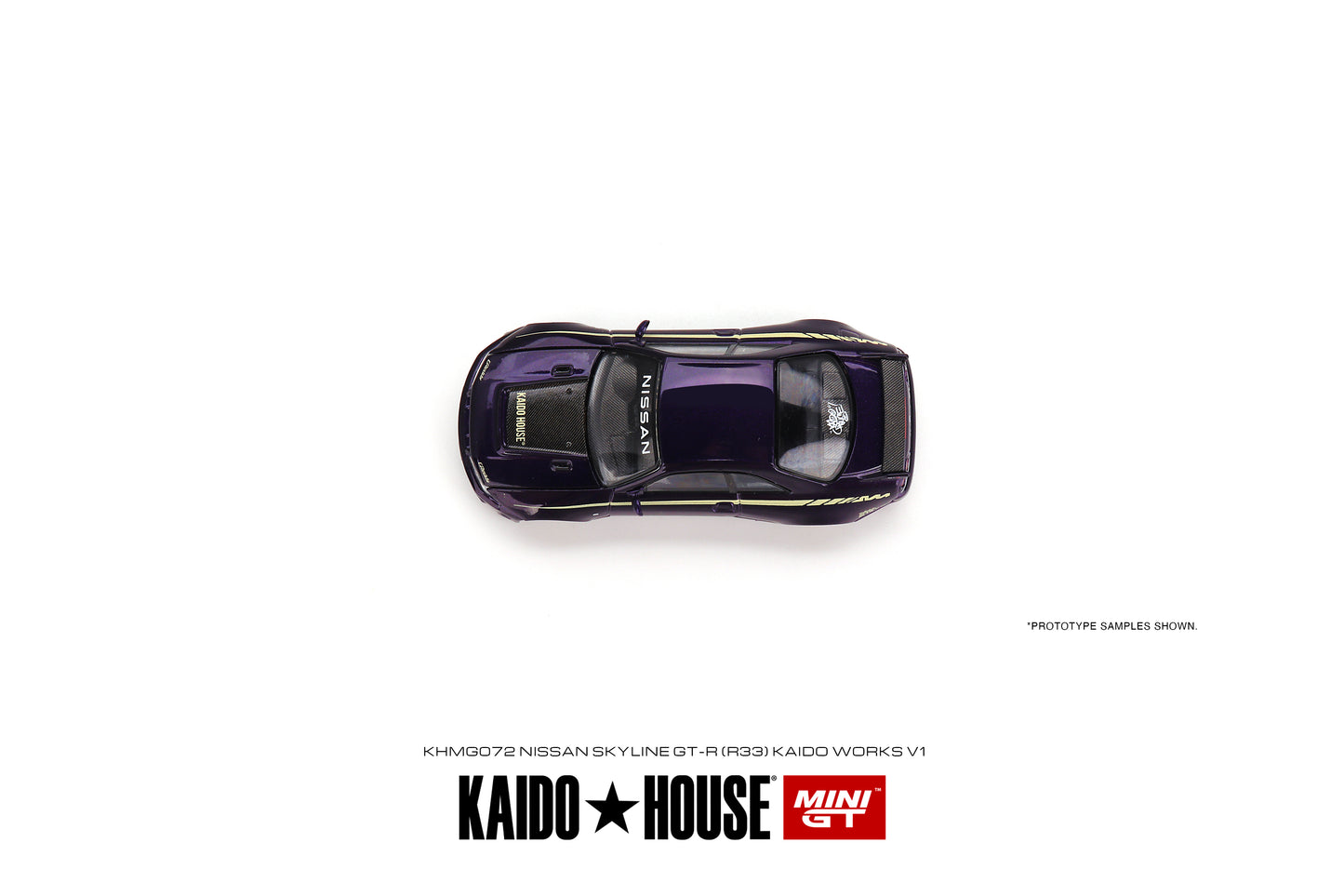 Kaido House Nissan Skyline GT-R (R33) Kaido Works V1 KHMG072 1/64 Diecast