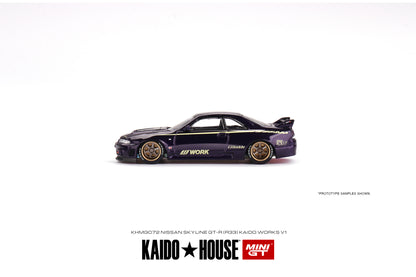 Kaido House Nissan Skyline GT-R (R33) Kaido Works V1 KHMG072 1/64 Diecast